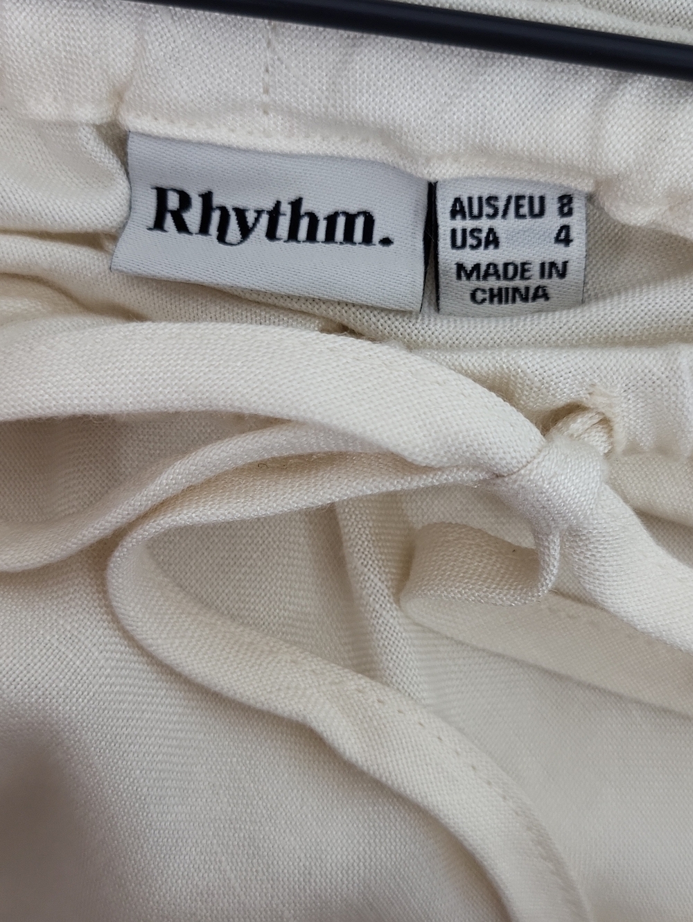Rhythm Bias Cut Maxi Skirt - CREAM. Size 4 - Picture 9 of 13